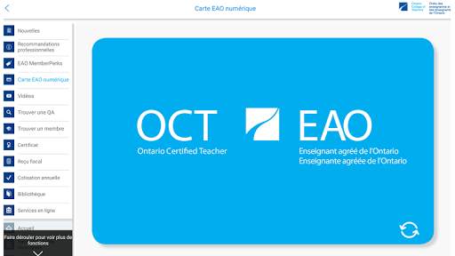 OEEO application des membres screenshot 11