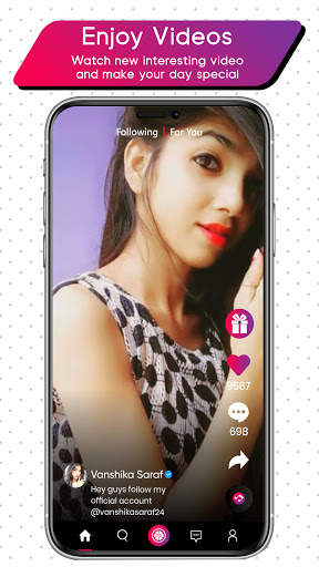 Reels Short Video App screenshot 1