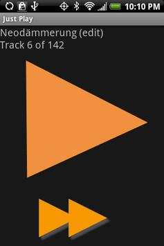 Just Play Music Player FREE screenshot 1