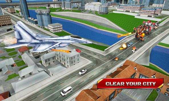 Jetfighter vs Alien Robots War screenshot 3