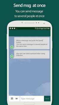 MultiMessage for Whatsapp screenshot 1