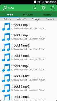 Music Player Lite screenshot 1