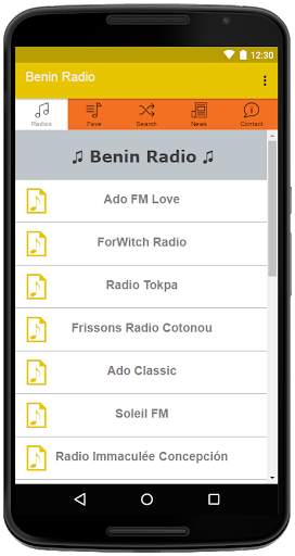 Benin All Radios, Music & News screenshot 1