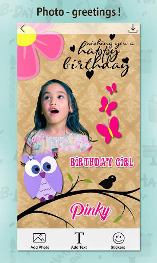 Birthday - Photo Frames,Greetings,cake with name screenshot 5