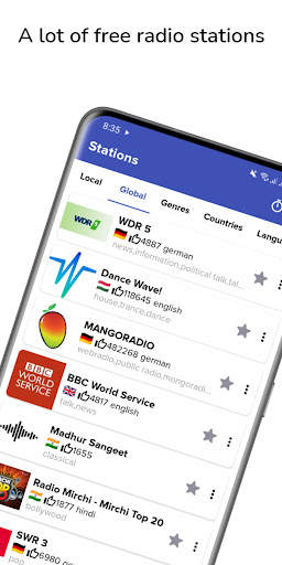 Radio G : Online radio recorder & stations browser screenshot 1