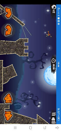 Moto X3M Spooky Land Game screenshot 2