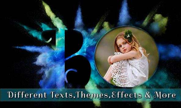 Colour Text Photo Frames screenshot 3