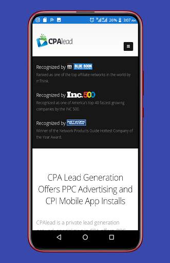 CPA Lead App screenshot 1
