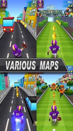 TouchDown Rush : Football Run screenshot 5
