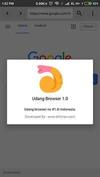 Udang Browser 1.0 screenshot 5