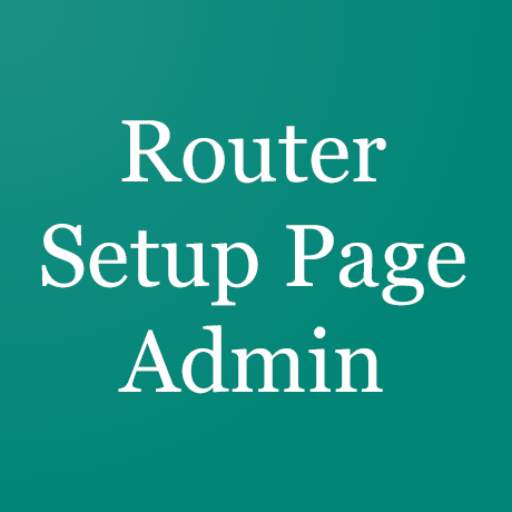 Router Setup Page - Admin 1.3