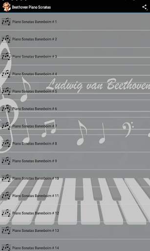 Beethoven Piano Sonatas screenshot 1