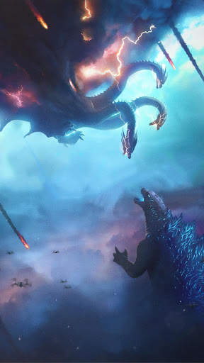King ghidorah HD Wallpaper screenshot 5