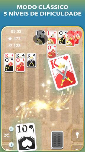 Paciência Solitário Clássico screenshot 4