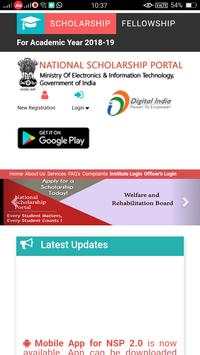 NATIONAL SCHOLARSHIP ONLINE APPLY - NSP MOBILE APP screenshot 3