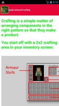 hack minecraft crafting guide screenshot 1