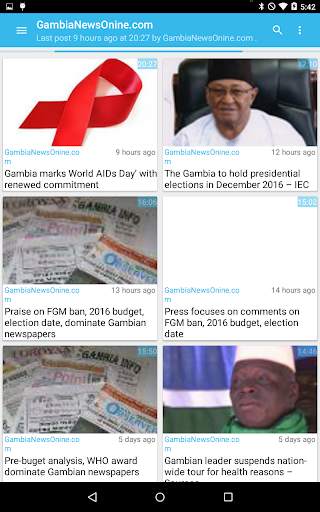 Gambia : Latest News screenshot 10