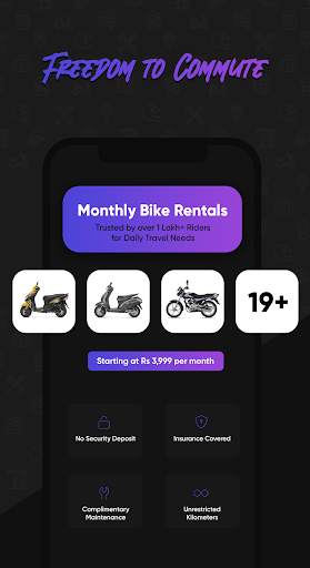 Ontrack | Bike Rent, RTO, Loan screenshot 1