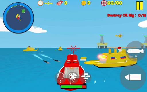 Warship Combat 3D: Otok-otok screenshot 6