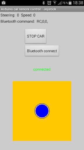 Arduino RC car bluetooth स्क्रीनशॉट 1
