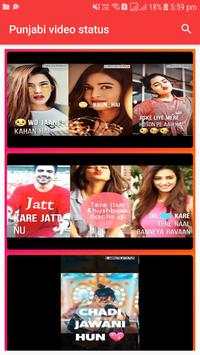 Punjabi video status: Punjabi Status Video screenshot 1
