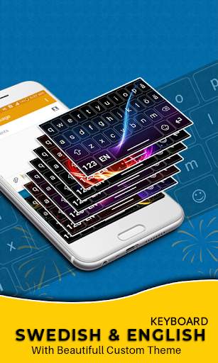 Swedish Keyboard for android with English Letters screenshot 2