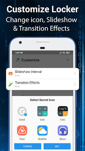Clock Vault-Hide Photos,Videos screenshot 5
