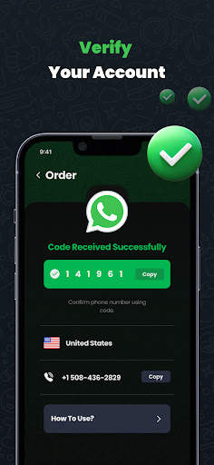 Virtual Number Esim - Second screenshot 4