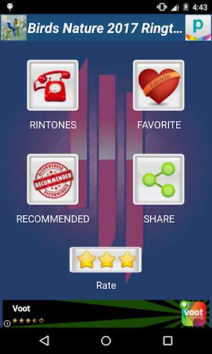 70 Bird Sounds and Ringtones screenshot 1