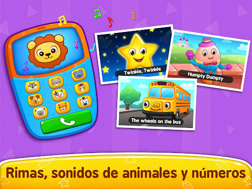 Juegos bebé: piano y teléfono screenshot 8