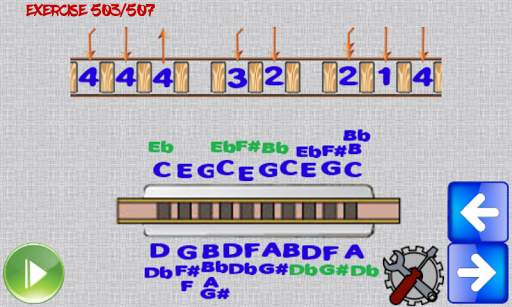 Harmonica Exercises screenshot 2