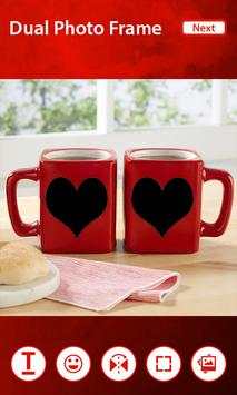 Coffee Cup Dual Photo Frames 2019 screenshot 4