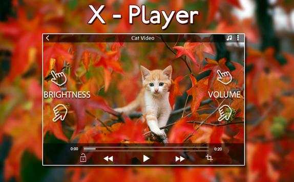 X Version Video Player 2018 - Video Player for X screenshot 4