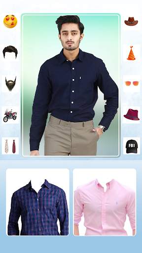 Men Formal Shirt Photo Editor screenshot 4