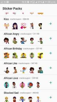 WASticker Packs For Whatsapp - Latest Packs screenshot 1