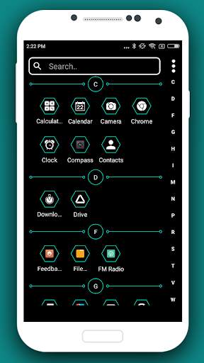 Hi-tech Launcher 3 - AppLock screenshot 8