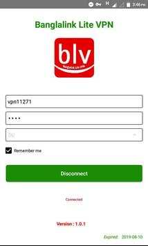 Banglalink Lite Vpn screenshot 1