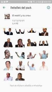 Stickers ecuatorianos 2.0 - WAStickerApps screenshot 7