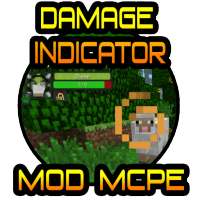 Damage Indicator Addon for Minecraft PE logo