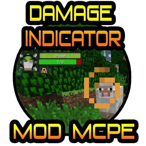Damage Indicator Addon for Minecraft PE 6.6