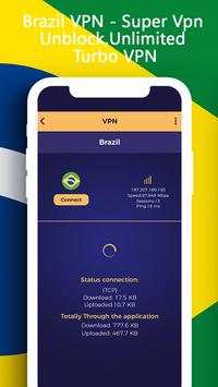 Brazil VPN - Super Vpn Unblock,Unlimited Turbo VPN screenshot 3