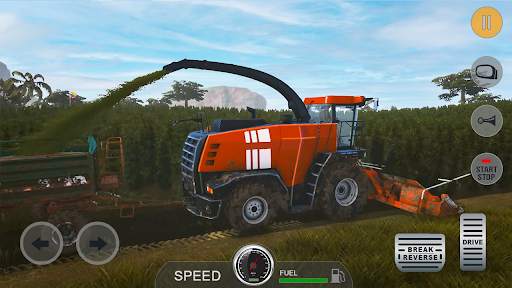 Gra symulatora jazdy ciągnika screenshot 2