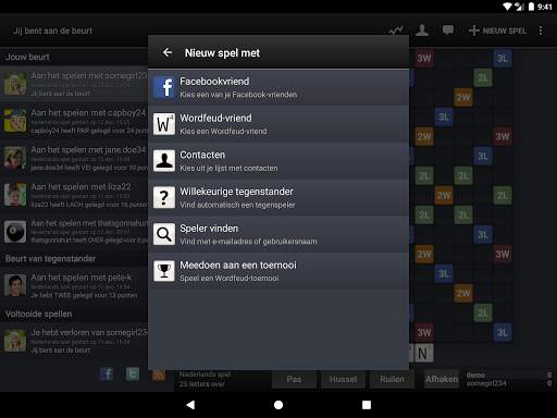 Wordfeud screenshot 3