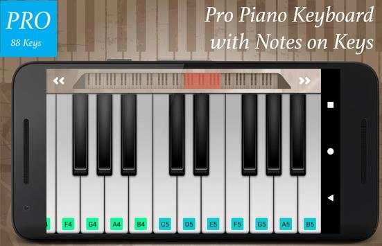 Piano Keyboard with Notes screenshot 2