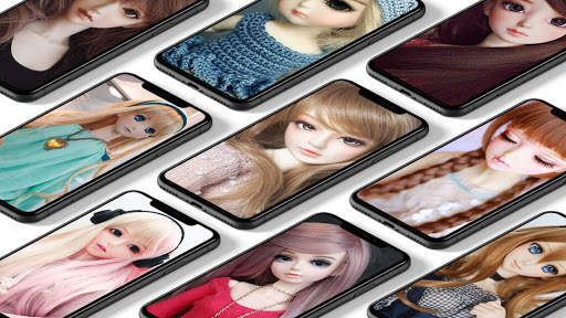 Cute Doll Wallpaper HD screenshot 1