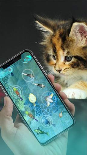 A game for the cat. Fishes screenshot 1