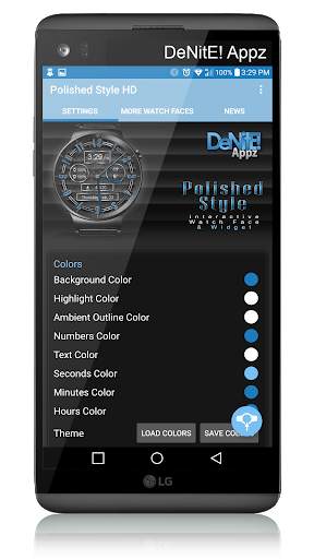 Polished Style HD Watch Face & Clock Widget screenshot 6