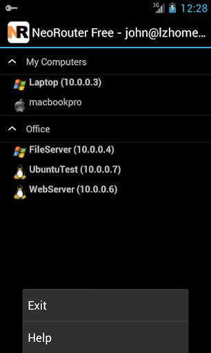 NeoRouter VPN Professional screenshot 5