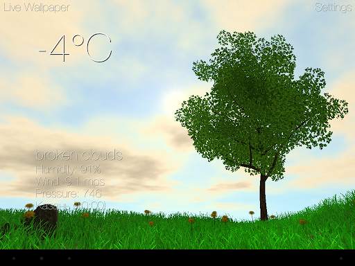 Nature Live Weather 3D FREE screenshot 5