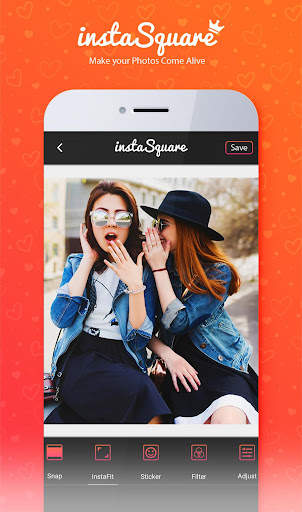 SquareFit - insta Photo Editor-Beauty Photo Effect screenshot 1